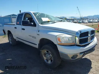 2006 Dodge 2500 SLT with VIN 1D7KS28D66J236196, listed as a IAAI auction lot 42195049 with 130,759 mi miles and . Bid and sale history available at DreamBid. Image 1.