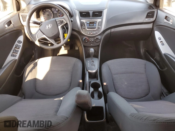 2017 Hyundai Accent SE with VIN KMHCT5AE6HU313159, listed as a Copart auction lot 52387905 with 108,036 mi miles and Salvage Title. Bid and sale history available at DreamBid. Image 8.