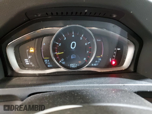 2015 Volvo S60 T6 Drive-E Platinum with VIN YV149MFM9F1342391, listed as a Copart auction lot 80320244 with 74,631 mi miles and Salvage title. Bid and sale history available at DreamBid. Image 9.