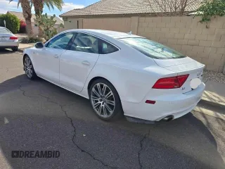 2014 Audi A7 Premium Plus z VIN WAUWGAFCXEN034032, wystawiony jako Copart lot #44278095 z przebiegiem 119 605 mil mil oraz Szkoda całkowita • Salvage title. Historia ofert i sprzedaży dostępna na DreamBid. Obrazek 3.