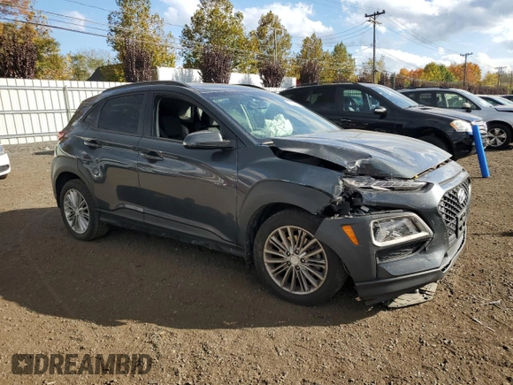 2018 Hyundai Kona SEL with VIN KM8K2CAA9JU097989, listed as a Copart auction lot 75904494 with 121,358 mi miles and Salvage Title. Bid and sale history available at carsss.com. Image 4.