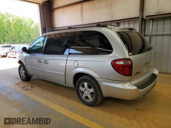 2005 Dodge Caravan SXT with VIN 2D4GP44L95R458500, listed as a Copart auction lot 53144985 with Not provided miles and Salvage title. Bid and sale history available at DreamBid. Image 2.