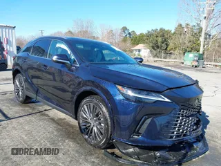 2023 Lexus RX with VIN 2T2BBMCA6PC021087, listed as a IAAI auction lot 41333638 with 19,393 mi miles. Bid and sale history available at carsss.com. Image 1.