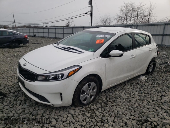 2018 Kia Forte5 LX with VIN KNAFK5A85J5774106, listed as a Copart auction lot 44764855 with 30,036 mi miles and Salvage Title. Bid and sale history available at carsss.com. Image 1.
