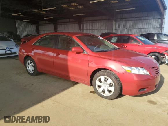 2009 Toyota Camry with VIN 4T1BE46K99U405818, listed as a Copart auction lot 54887185 with 77,964 mi miles and Salvage Title. Bid and sale history available at DreamBid. Image 4.