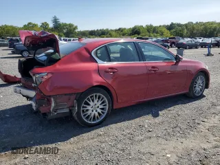 2013 Lexus GS 350 with VIN JTHCE1BL4D5007553, listed as a Copart auction lot 69993954 with 188,253 mi miles and Salvage Title. Bid and sale history available at carsss.com. Image 3.