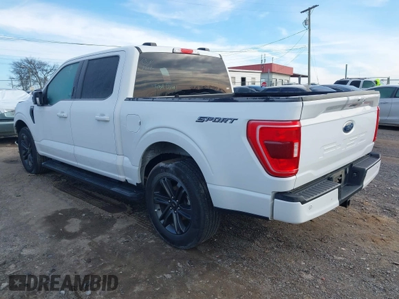2023 Ford F-150 XL with VIN 1FTEW1C53PFB19119, listed as a IAAI auction lot 41580371 with 35,040 mi miles and . Bid and sale history available at DreamBid. Image 3.