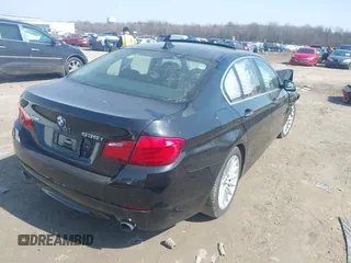 2013 BMW 5 Series 535i xDrive with VIN WBAFU7C59DDU71560, listed as a IAAI auction lot 41768025 with 155,095 mi miles and . Bid and sale history available at carsss.com. Image 4.
