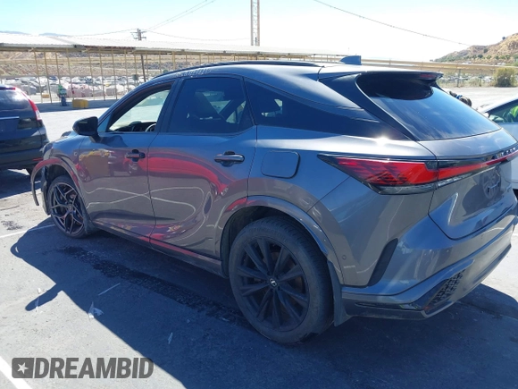2023 Lexus RX 500h F Sport Performance with VIN 2T2BCMEA6PC006969, listed as a IAAI auction lot 40154592 with Not provided miles and . Bid and sale history available at DreamBid. Image 3.