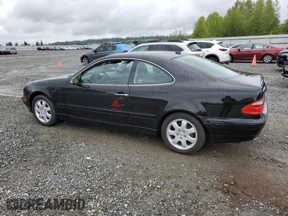 2001 Mercedes-Benz CLK 320/430 with VIN WDBLJ65G71F175961, listed as a Copart auction lot 54886275 with 58,455 mi miles and Clean Title. Bid and sale history available at carsss.com. Image 2.