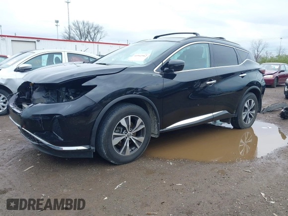 2019 Nissan Murano S with VIN 5N1AZ2MJ2KN159192, listed as a IAAI auction lot 41942562 with 90,056 mi miles and . Bid and sale history available at DreamBid. Image 2.