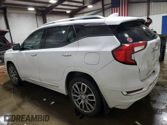 2022 GMC Terrain Denali with VIN 3GKALXEV9NL290603, listed as a Copart auction lot 56872735 with 40,317 mi miles and Salvage title. Bid and sale history available at DreamBid. Image 2.