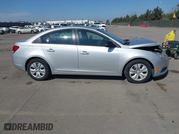 2014 Chevrolet Cruze LS with VIN 1G1PA5SG6E7412949, listed as a IAAI auction lot 41634532 with 109,195 mi miles and . Bid and sale history available at DreamBid. Image 13.