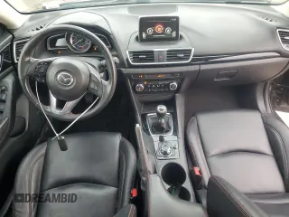 2014 Mazda 3 i Grand Touring with VIN JM1BM1M71E1155300, listed as a Copart auction lot 85097934 with 110,275 mi miles and Salvage Title. Bid and sale history available at DreamBid. Image 8.