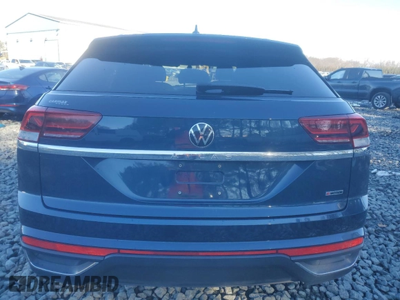 2021 Volkswagen Atlas S with VIN 1V2GC2CA5MC231193, listed as a Copart auction lot 86912884 with 25,595 mi miles and Salvage title. Bid and sale history available at DreamBid. Image 6.