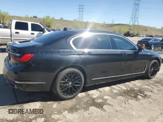 2020 BMW 7 Series 740i xDrive z VIN WBA7T4C08LCD01045, wystawiony jako Copart lot #55664245 z przebiegiem 192 964 mil mil oraz Szkoda całkowita • Salvage title. Historia ofert i sprzedaży dostępna na DreamBid. Obrazek 3.