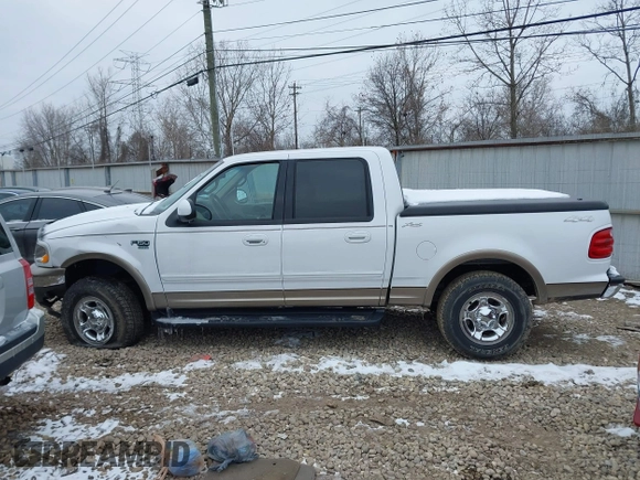 2002 Ford F-150 XLT with VIN 1FTRW08L12KA67332, listed as a IAAI auction lot 41617397 with 41,099 mi miles. Bid and sale history available at carsss.com. Image 14.