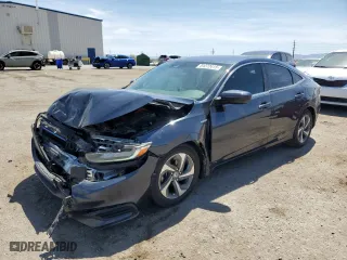 2019 Honda Insight LX with VIN 19XZE4F17KE002595, listed as a Copart auction lot 51272415 with 110,174 mi miles and Salvage Title. Bid and sale history available at carsss.com. Image 1.