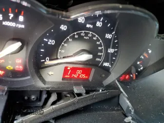 2015 Kia Rio LX with VIN KNADM4A3XF6506587, listed as a Copart auction lot 49625725 with 142,105 mi miles and Salvage Title. Bid and sale history available at carsss.com. Image 9.