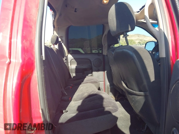 2004 Dodge 1500 SLT with VIN 1D7HA18D94J256320, listed as a IAAI auction lot 41939270 with 283,854 mi miles. Bid and sale history available at carsss.com. Image 8.