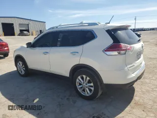2016 Nissan Rogue SV with VIN JN8AT2MT6GW026190, listed as a Copart auction lot 49178885 with 121,076 mi miles and Salvage Title. Bid and sale history available at carsss.com. Image 2.
