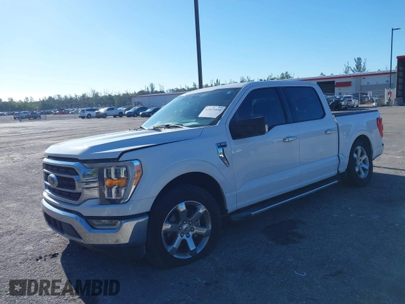 2023 Ford F-150 XL with VIN 1FTEW1CP1PKE62116, listed as a IAAI auction lot 41825434 with 27,908 mi miles. Bid and sale history available at carsss.com. Image 18.