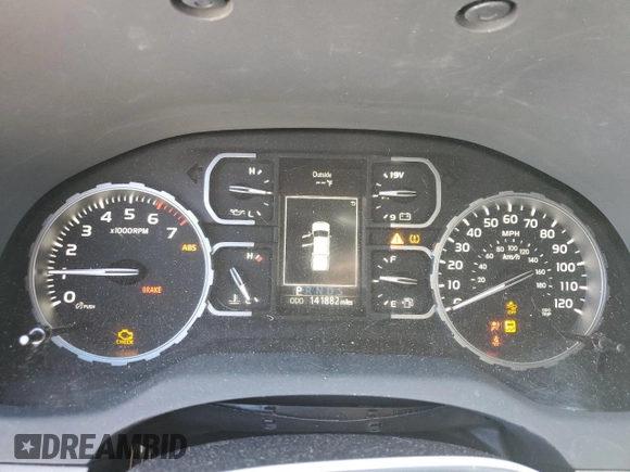2021 Toyota Tundra SR with VIN 5TFRY5F18MX280888, listed as a Copart auction lot 48554635 with 141,882 mi miles and Non repairable. Bid and sale history available at DreamBid. Image 9.