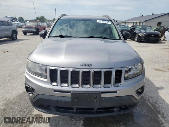 2016 Jeep Compass Sport with VIN 1C4NJCBA1GD590058, listed as a Copart auction lot 62504725 with 211,325 mi miles and Salvage title. Bid and sale history available at DreamBid. Image 5.