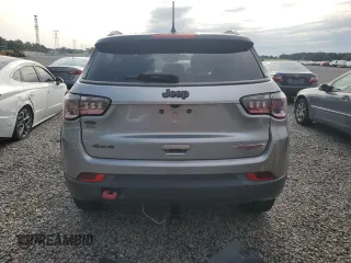 2018 Jeep Compass Trailhawk with VIN 3C4NJDDB3JT168841, listed as a Copart auction lot 59009415 with 130,752 mi miles and Salvage title. Bid and sale history available at DreamBid. Image 6.