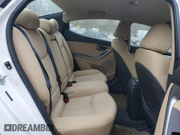 2012 Hyundai Elantra Limited z VIN 5NPDH4AE1CH066866, wystawiony jako Copart lot #51072305 z przebiegiem 133 086 mil mil oraz Szkoda całkowita • Salvage title. Historia ofert i sprzedaży dostępna na DreamBid. Obrazek 10.