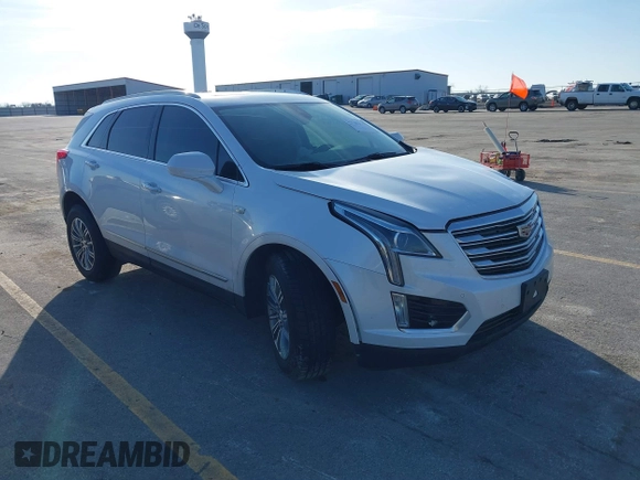 2017 Cadillac XT5 Luxury AWD with VIN 1GYKNDRS0HZ183231, listed as a IAAI auction lot 41769358 with 126,263 mi miles and . Bid and sale history available at carsss.com. Image 1.