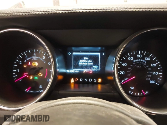 2016 Ford Mustang V6 with VIN 1FATP8EM3G5280017, listed as a IAAI auction lot 41608143 with 124,592 mi miles and . Bid and sale history available at DreamBid. Image 7.