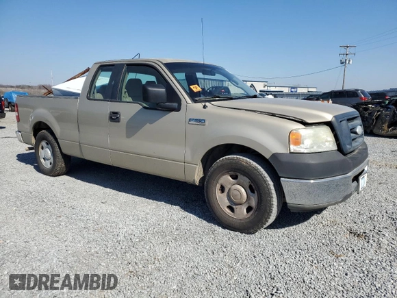 2007 Ford F-150 STX with VIN 1FTRX12W17NA57024, listed as a Copart auction lot 46492695 with Not Provided miles and Salvage Title. Bid and sale history available at carsss.com. Image 4.