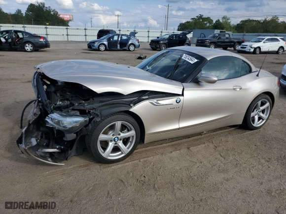 2014 BMW Z4 sDrive28i with VIN WBALL5C53EJ105042, listed as a Copart auction lot 79021534 with 0 mi miles and Salvage Title. Bid and sale history available at carsss.com. Image 1.