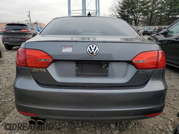 2011 Volkswagen Jetta Sedan SE PZEV with VIN 3VWDZ7AJ2BM350492, listed as a Copart auction lot 80047204 with 109,171 mi miles and Salvage Title. Bid and sale history available at carsss.com. Image 6.