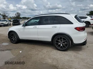2020 Mercedes-Benz GLC with VIN W1N0G6EB7LF787290, listed as a Copart auction lot 70901174 with 38,443 mi miles and Non Repairable. Bid and sale history available at carsss.com. Image 2.