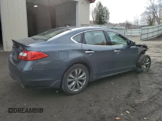2012 Infiniti M37 with VIN JN1BY1AR8CM390513, listed as a Copart auction lot 78082344 with 130,540 mi miles and Non Repairable. Bid and sale history available at carsss.com. Image 3.