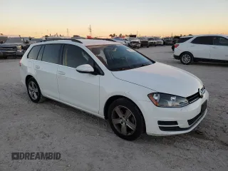 2015 Volkswagen Golf SportWagen TDI SE with VIN 3VWCA7AU1FM517119, listed as a Copart auction lot 80885134 with 62,106 mi miles and Salvage Title. Bid and sale history available at carsss.com. Image 4.