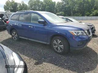 2017 Nissan Pathfinder Platinum with VIN 5N1DR2MM5HC637228, listed as a Copart auction lot 65160205 with Not provided miles and Clean title. Bid and sale history available at DreamBid. Image 4.