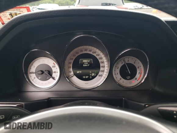2015 Mercedes-Benz GLK 350 with VIN WDCGG8JB0FG366625, listed as a Copart auction lot 66211234 with 52,617 mi miles and Salvage Title. Bid and sale history available at DreamBid. Image 9.