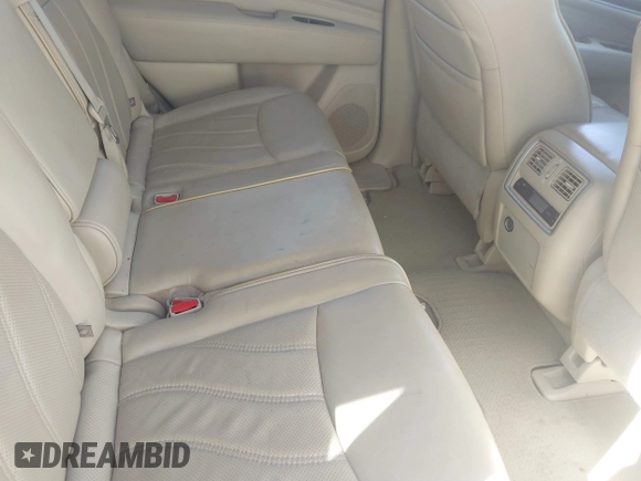 2014 Infiniti QX60 with VIN 5N1AL0MM0EC555055, listed as a IAAI auction lot 41880143 with 128,536 mi miles and . Bid and sale history available at carsss.com. Image 8.