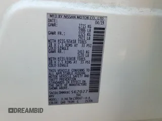 2019 Infiniti QX60 Pure z VIN 5N1DL0MMXKC567027, wystawiony jako Copart lot #53900645 z przebiegiem 154 877 mil mil oraz Szkoda całkowita • Salvage title. Historia ofert i sprzedaży dostępna na DreamBid. Obrazek 13.