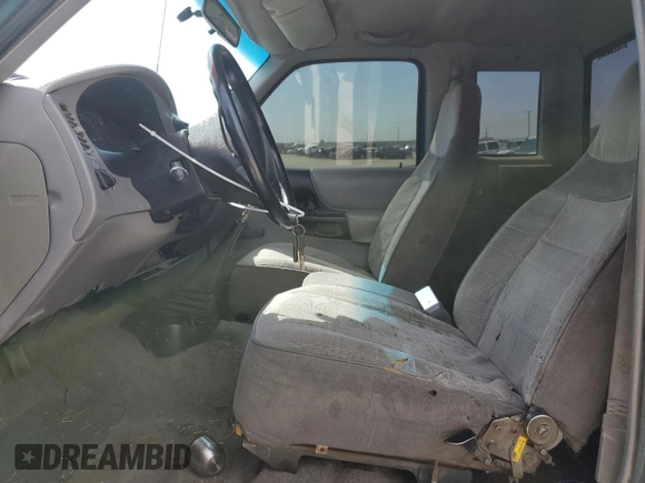 1995 Ford Ranger XL with VIN 1FTCR14A4SPA47912, listed as a Copart auction lot 53582105 with 159,973 mi miles and Salvage title. Bid and sale history available at DreamBid. Image 7.
