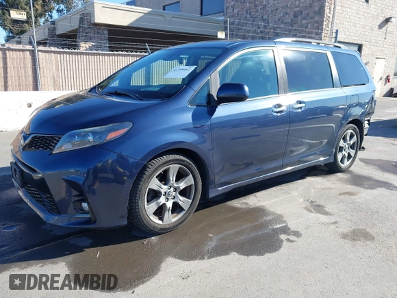 2018 Toyota Sienna SE with VIN 5TDXZ3DC8JS950681, listed as a IAAI auction lot 41389662 with 112,661 mi miles and . Bid and sale history available at DreamBid. Image 18.