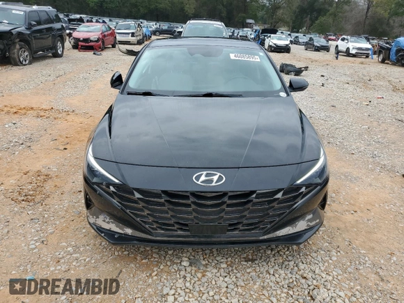 2021 Hyundai Elantra Limited with VIN KMHLP4AGXMU152289, listed as a Copart auction lot 46085895 with 96,977 mi miles and Salvage Title. Bid and sale history available at DreamBid. Image 5.