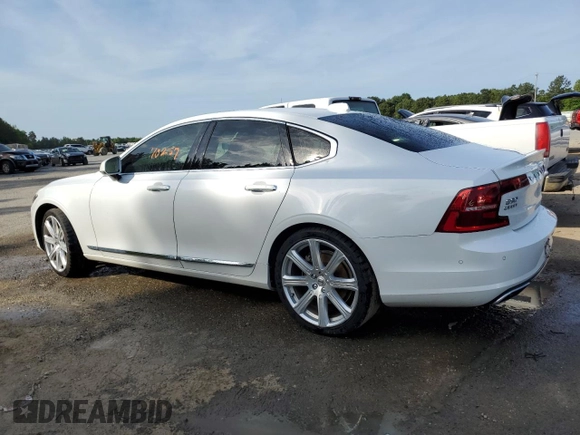 2017 Volvo S90 Inscription with VIN YV1A22ML0H1015015, listed as a Copart auction lot 49673973 with 70,257 mi miles. Bid and sale history available at carsss.com. Image 2.