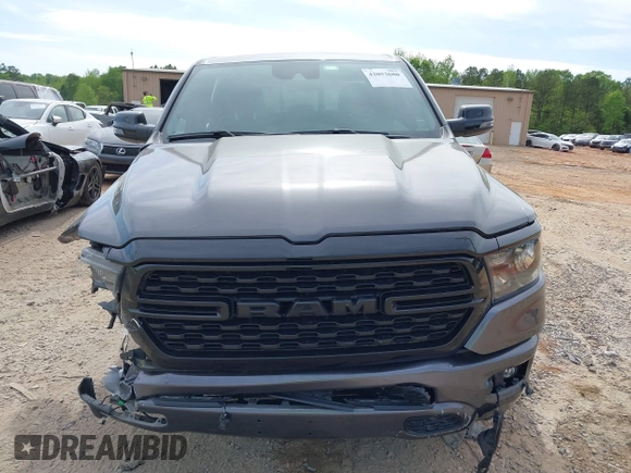 2024 Ram 1500 Lone Star with VIN 1C6SRFFT1RN125616, listed as a IAAI auction lot 42053680 with 57,274 mi miles and . Bid and sale history available at DreamBid. Image 12.