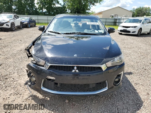 2017 Mitsubishi Lancer ES with VIN JA32U2FU9HU004330, listed as a Copart auction lot 63815694 with 109,104 mi miles and Salvage Title. Bid and sale history available at carsss.com. Image 5.