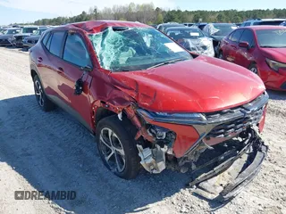 2024 Chevrolet Trax 1RS with VIN KL77LGE28RC201520, listed as a IAAI auction lot 41854028 with 20,737 mi miles. Bid and sale history available at carsss.com. Image 6.
