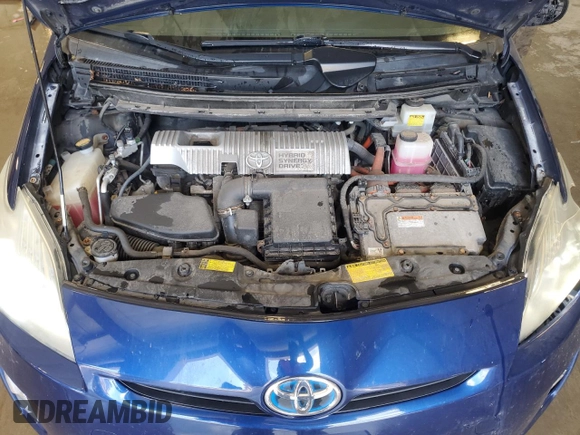 2010 Toyota Prius II with VIN JTDKN3DU9A1271417, listed as a Copart auction lot 55755875 with 208,614 mi miles and Non Repairable. Bid and sale history available at DreamBid. Image 11.